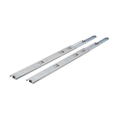 South Main Hardware 18 in. Side Mount Stainless Steel Ball Bearing Full Extension Drawer Slides SLIDE-BB-18